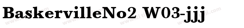 BaskervilleNo2 W03字体转换